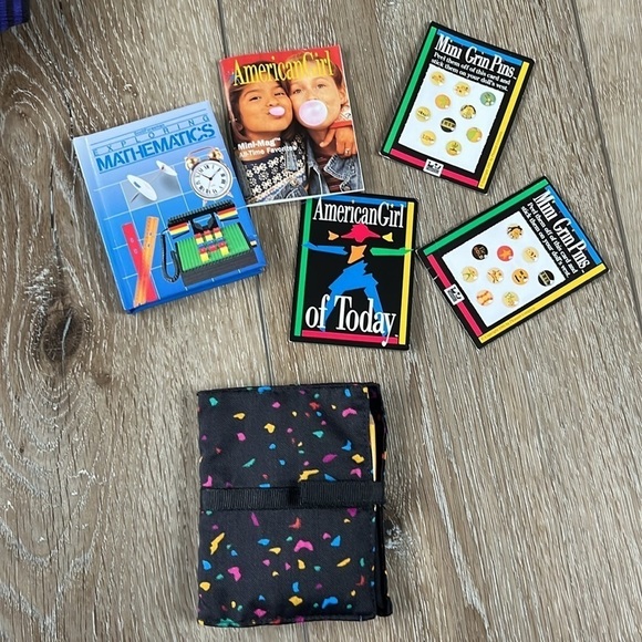 American Girl of Today Purple Varsity Jacket, Filled Backpack and Cap - Picture 8 of 13